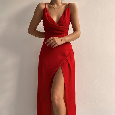 Morel - Sophisticated Wrap Dress