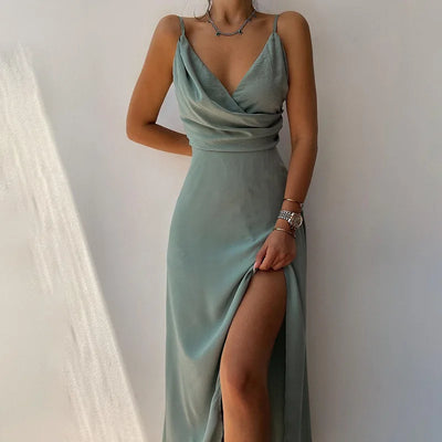 Morel - Sophisticated Wrap Dress