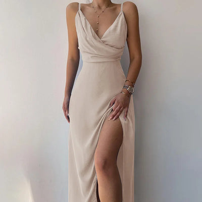 Morel - Sophisticated Wrap Dress