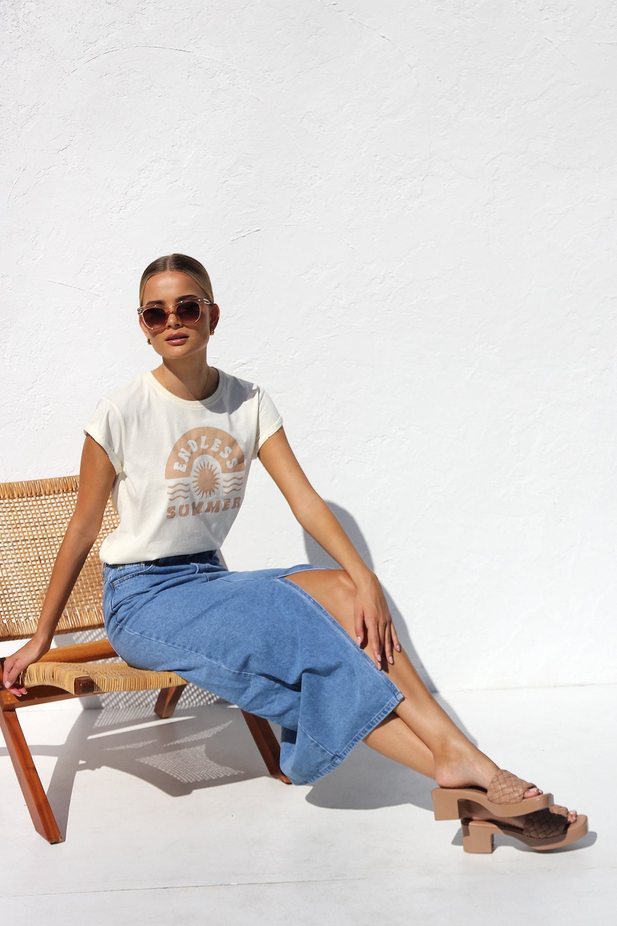 Falda de mezclilla abril