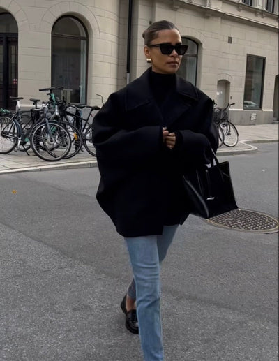 Luxora™ | Abrigo de otoño con botones y look oversize
