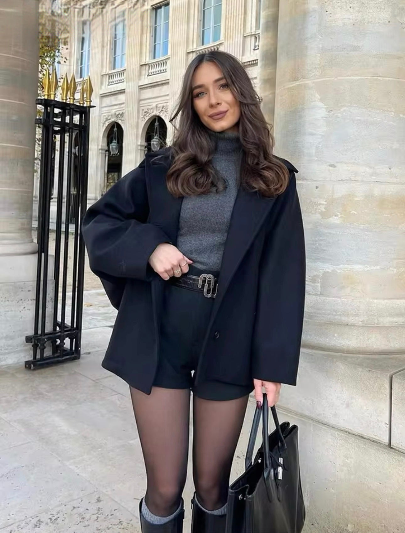 Luxora™ | Abrigo de otoño con botones y look oversize