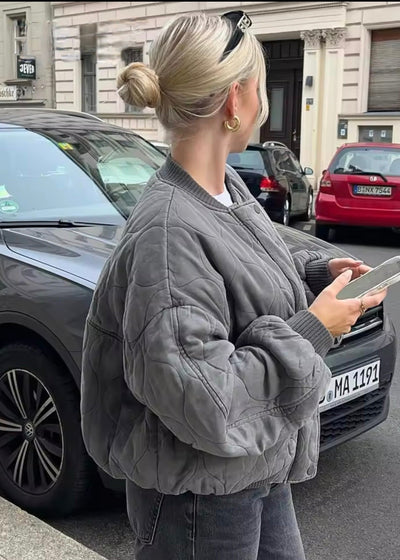 Chaqueta bomber cómoda y acolchada | Kira