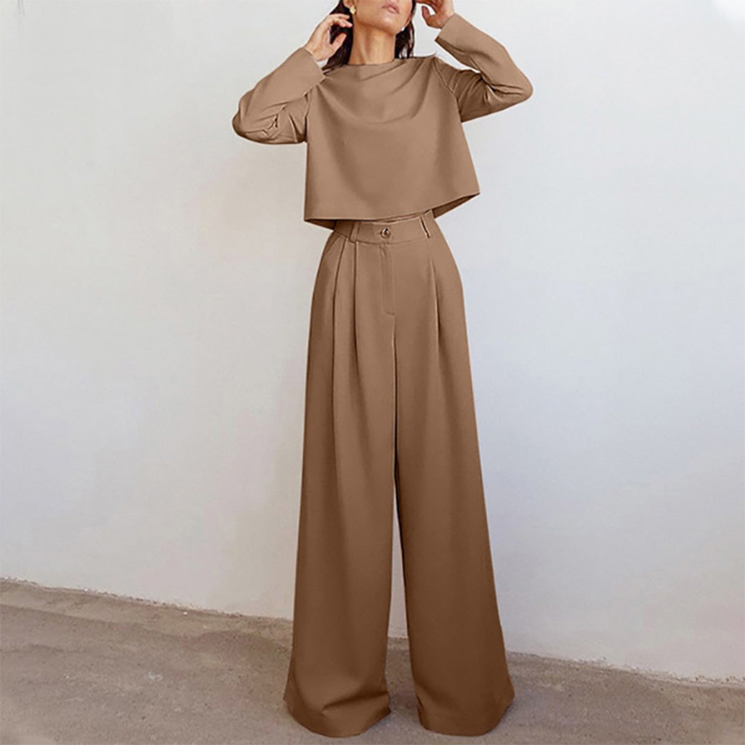 Conjunto Chic de Pantalón Palazzo Clara