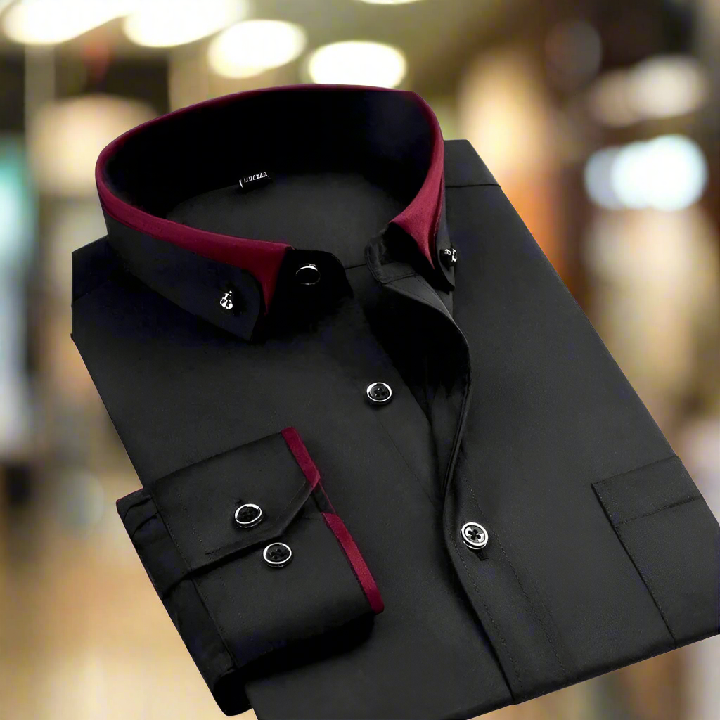 Samuel™ | Camisa de manga larga elegante en estilo clásico