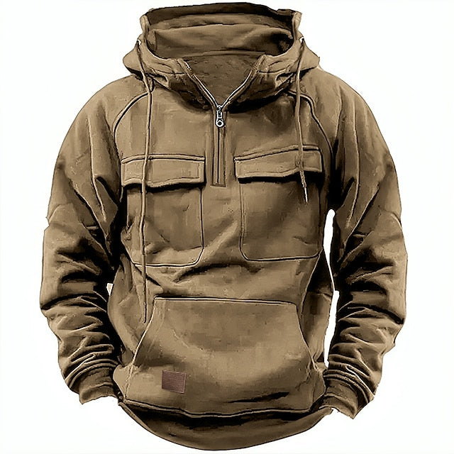 AKIN | Sudadera resistente con capucha y bolsillos