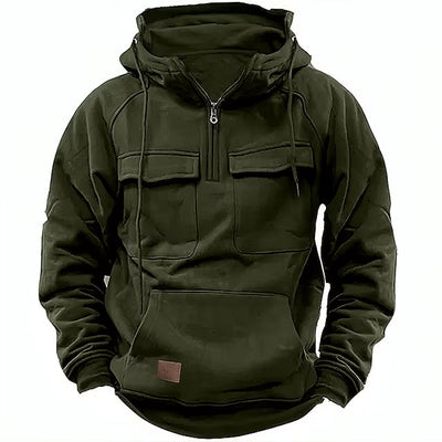 AKIN | Sudadera resistente con capucha y bolsillos