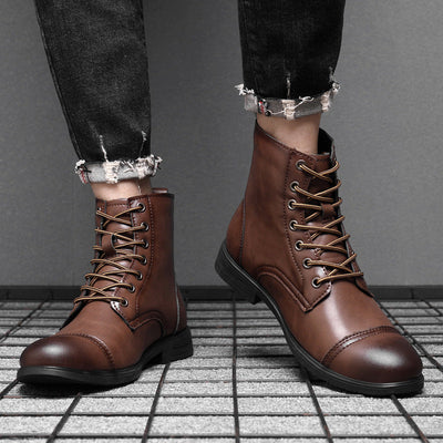 Claude | Botines de cuero genuino