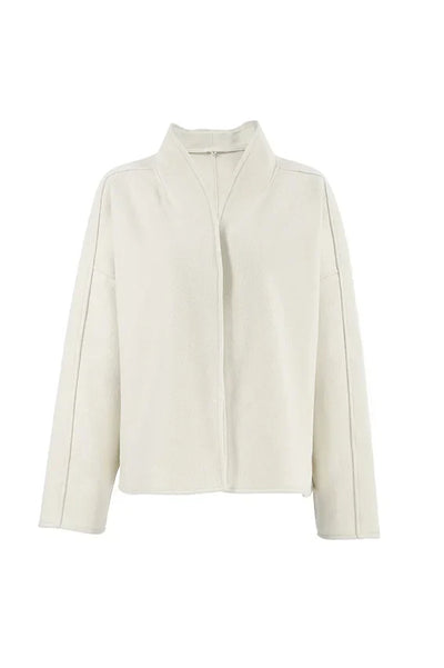 Chaqueta de manga larga con escote en V