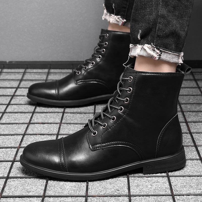 Claude | Botines de cuero genuino