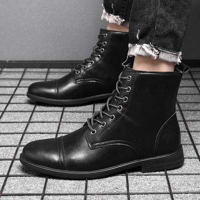 Claude | Botines de cuero genuino