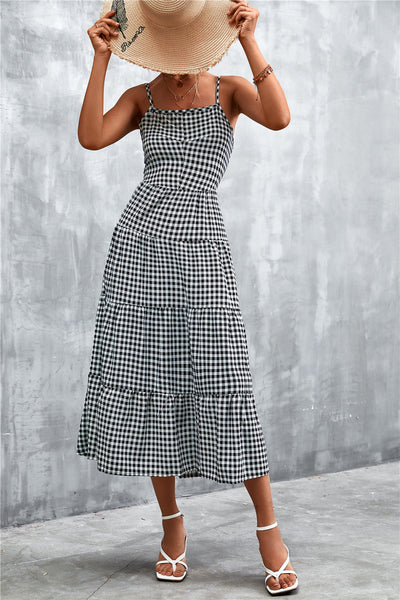 Vestido Largo Virginia con Elegantes Lazos en la Espalda