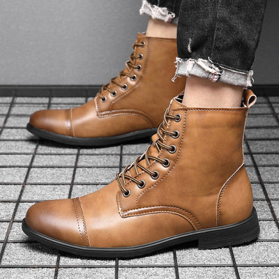 Claude | Botines de cuero genuino