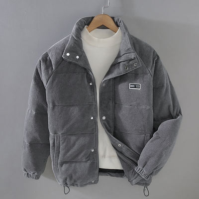 Samuel - Chaqueta de terciopelo tricotada cálida y elegante