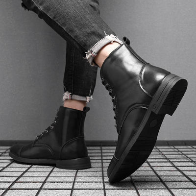 Claude | Botines de cuero genuino