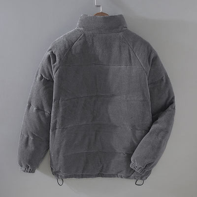 Samuel - Chaqueta de terciopelo tricotada cálida y elegante