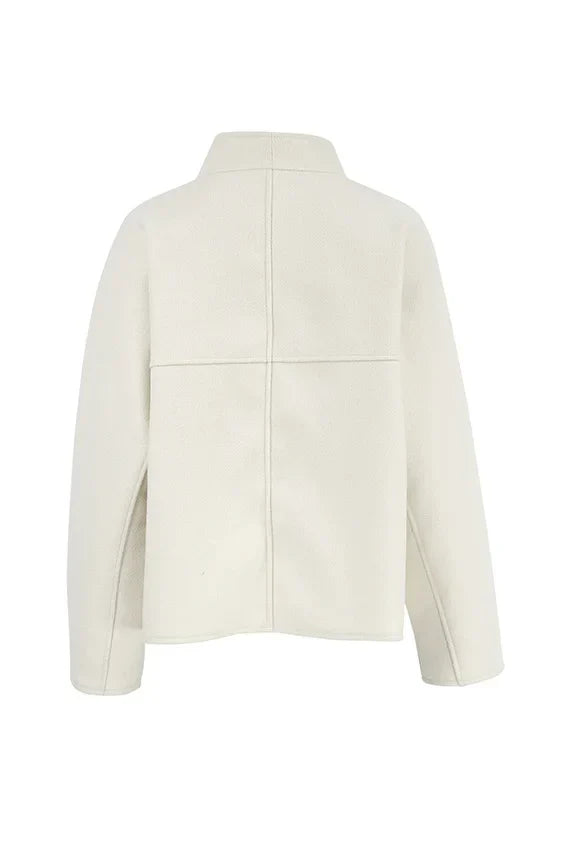 Chaqueta de manga larga con escote en V