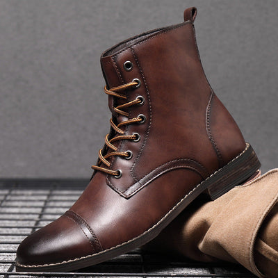 Claude | Botines de cuero genuino