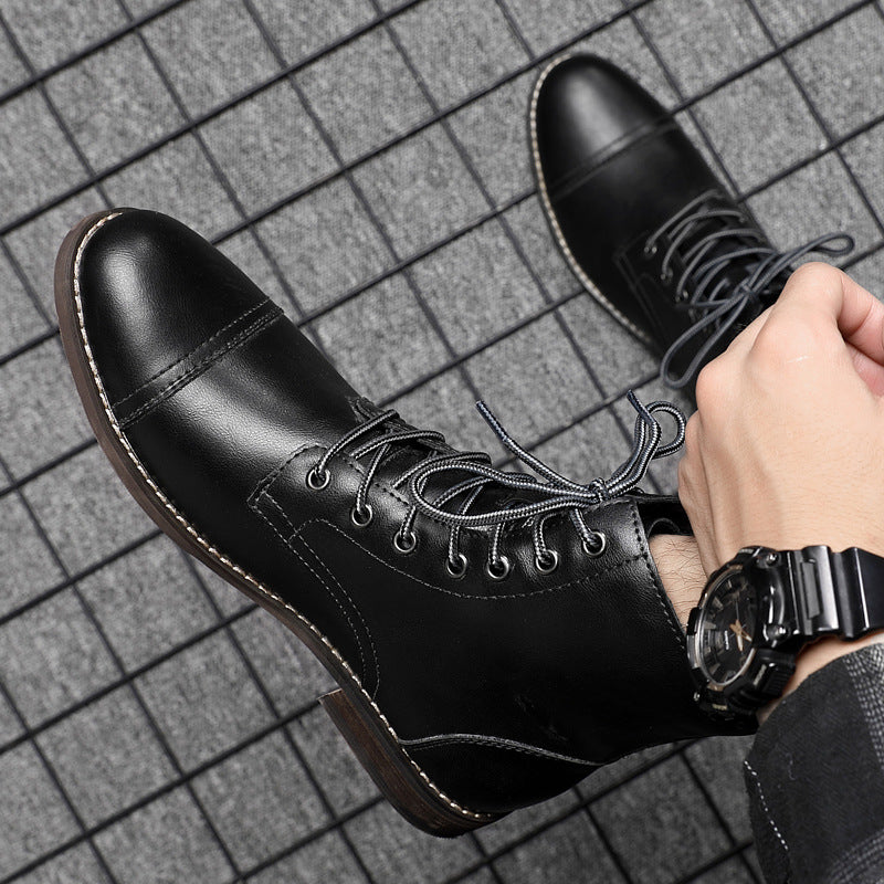 Claude | Botines de cuero genuino