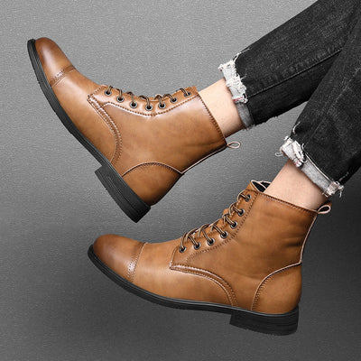 Claude | Botines de cuero genuino
