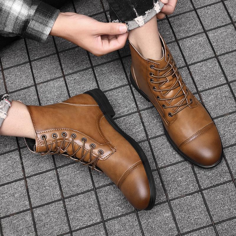 Claude | Botines de cuero genuino
