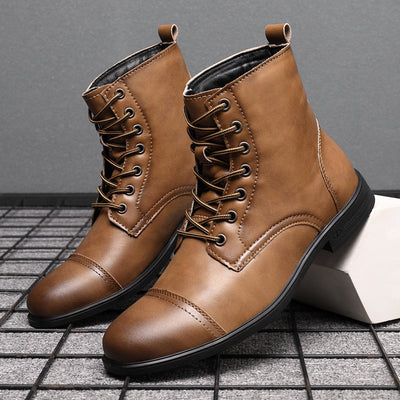 Claude | Botines de cuero genuino