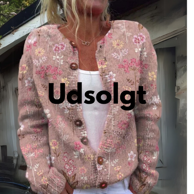 Hebe | Cárdigan elegante con estampado floral