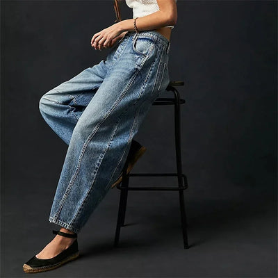 Pantalones vaqueros baggy retro