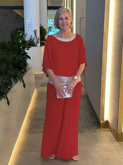 Conjunto Chic Valeria: Pantalones Elegantes + Blusa Estilizada