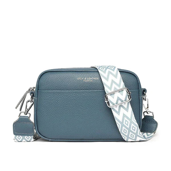 Bolso bandolera de piel chic de París