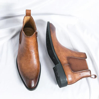 Cooper | Botines Chelsea de cuero