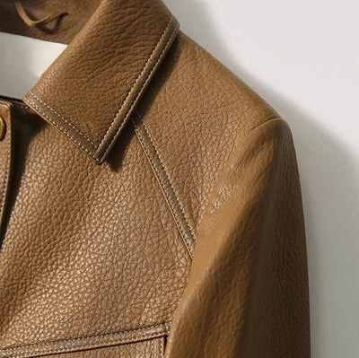 Chaqueta de cuero Swiss