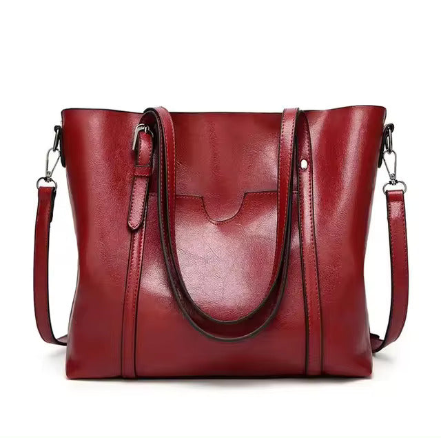 Quinn™ - Elegante bolso de cuero para transporte