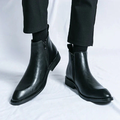Cooper | Botines Chelsea de cuero