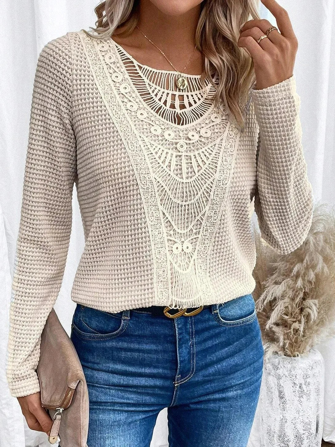 Mel | Suéter de Merino Klassisk Elegante para un Estilo Atemporal