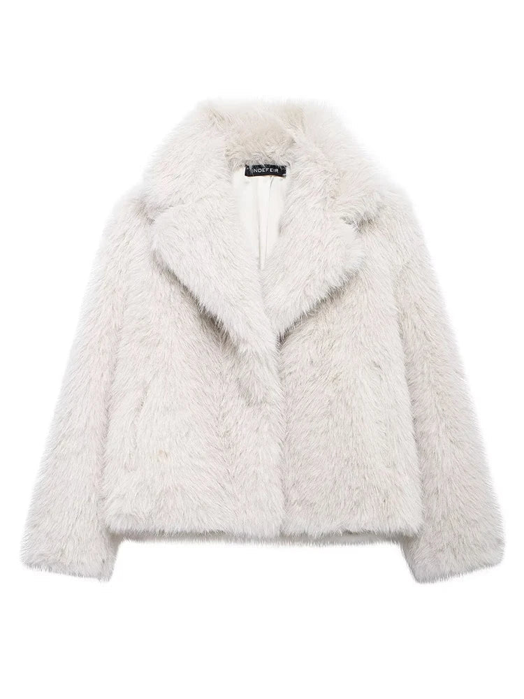 Ivana | Elegantes y acogedoras chaquetas de piel sintética para mujeres
