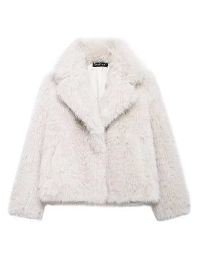 Ivana | Elegantes y acogedoras chaquetas de piel sintética para mujeres