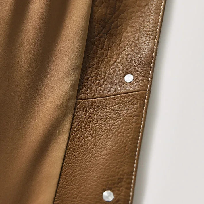 Chaqueta de cuero Swiss