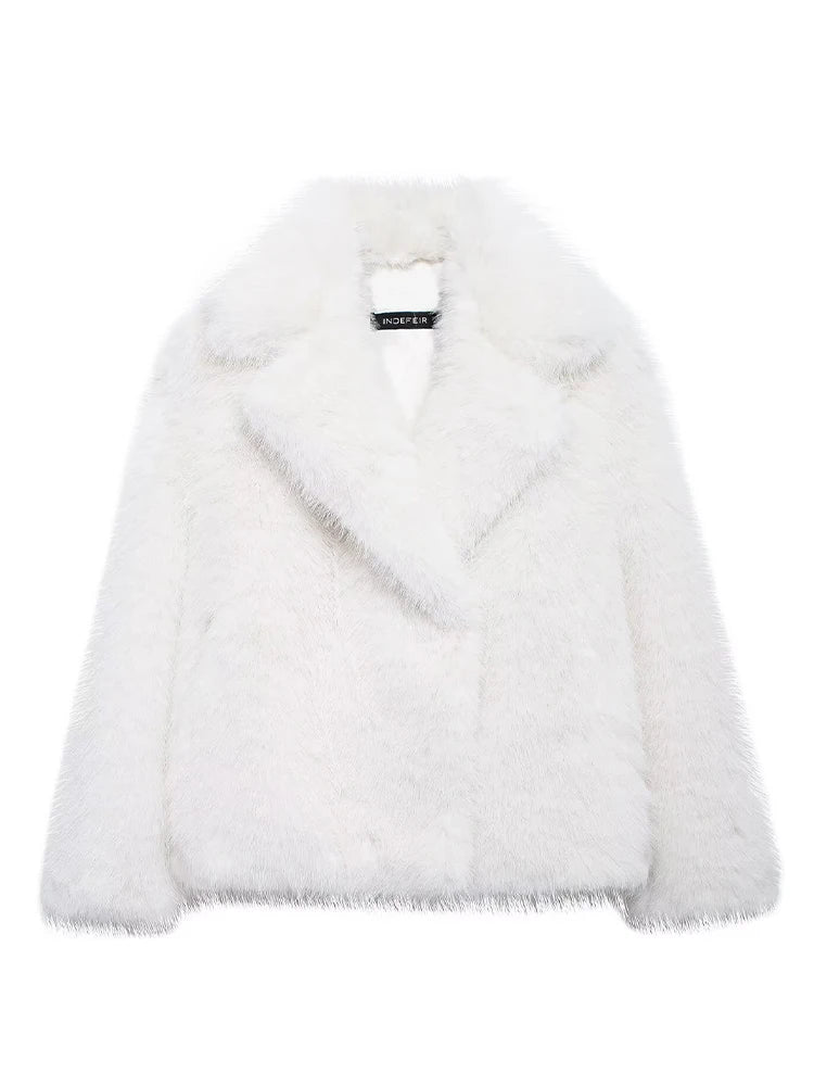 Ivana | Elegantes y acogedoras chaquetas de piel sintética para mujeres