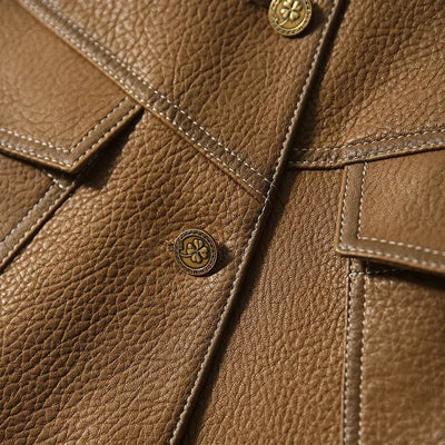 Chaqueta de cuero Swiss