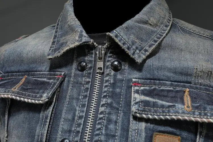 Fabien | Chaqueta de mezclilla retro
