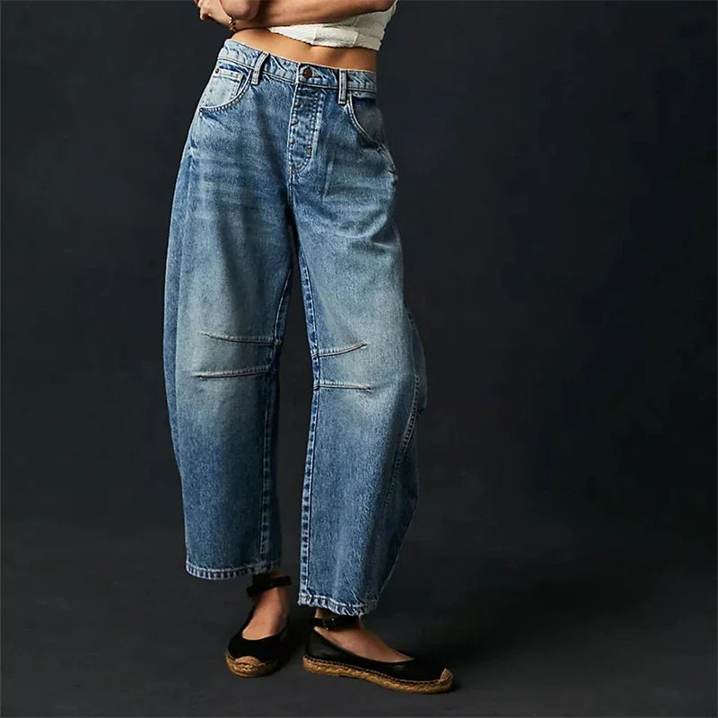 Pantalones vaqueros baggy retro