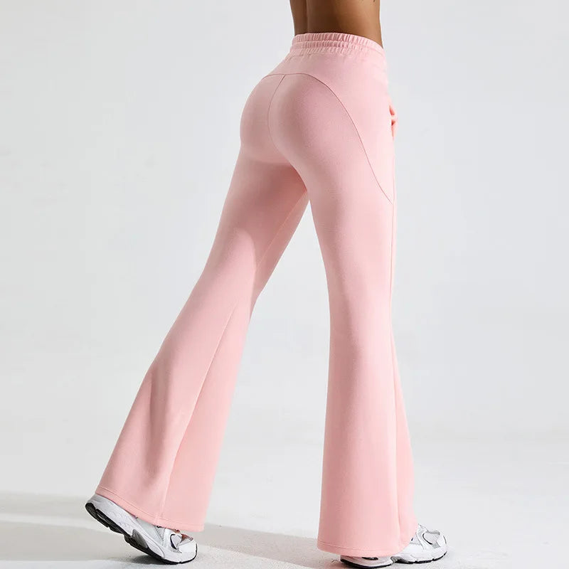 Pantalón de yoga acampanado