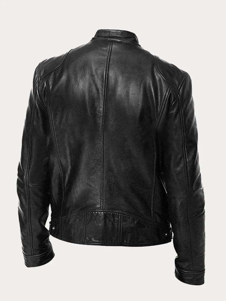 Victor™ | Chaqueta de Cuero Casual