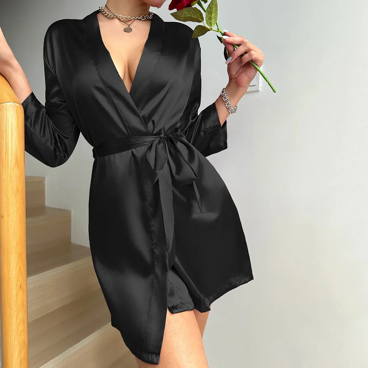 ChicWrap – Vestido elegante de mañana