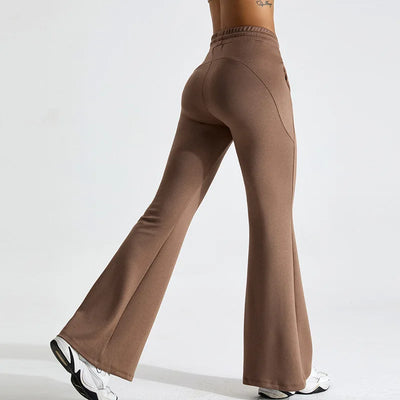 Pantalón de yoga acampanado