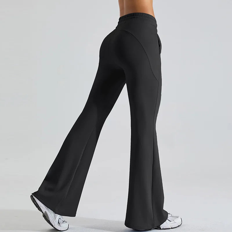 Pantalón de yoga acampanado