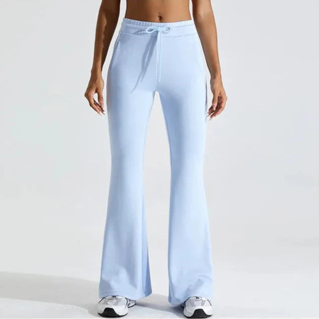 Pantalón de yoga acampanado