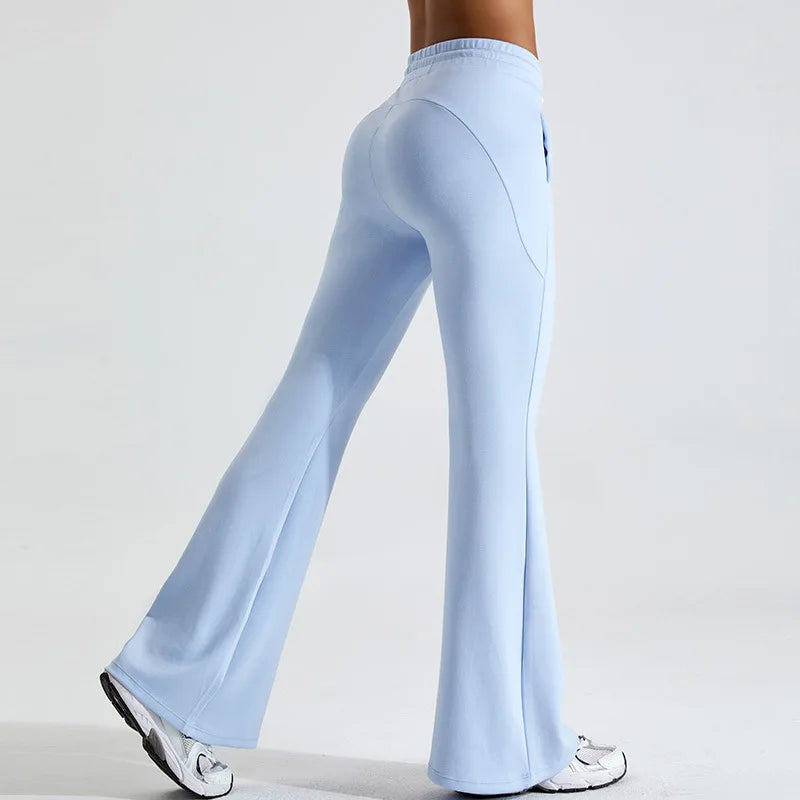 Pantalón de yoga acampanado