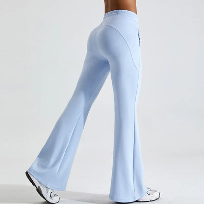 Pantalón de yoga acampanado
